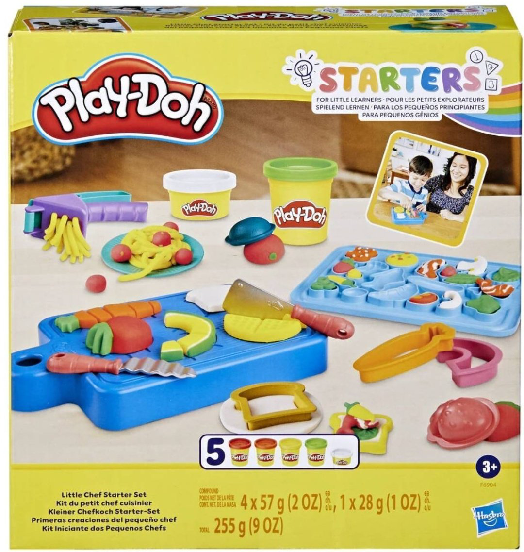 Play-Doh Маленький Шеф-повар F69045L0 тесто для лепки количество цветов: 5 шт купить,NaN