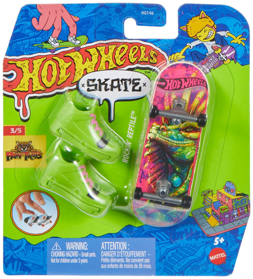 Фингерборд Hot Wheels JCF33 зеленый купить,NaN