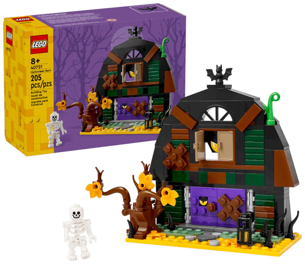 Конструктор LEGO Хеллоуинский амбар, деталей 205 шт купить,NaN