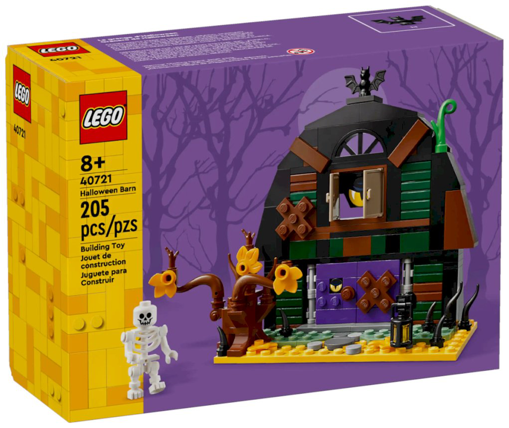 Конструктор LEGO Хеллоуинский амбар, деталей 205 шт купить,NaN