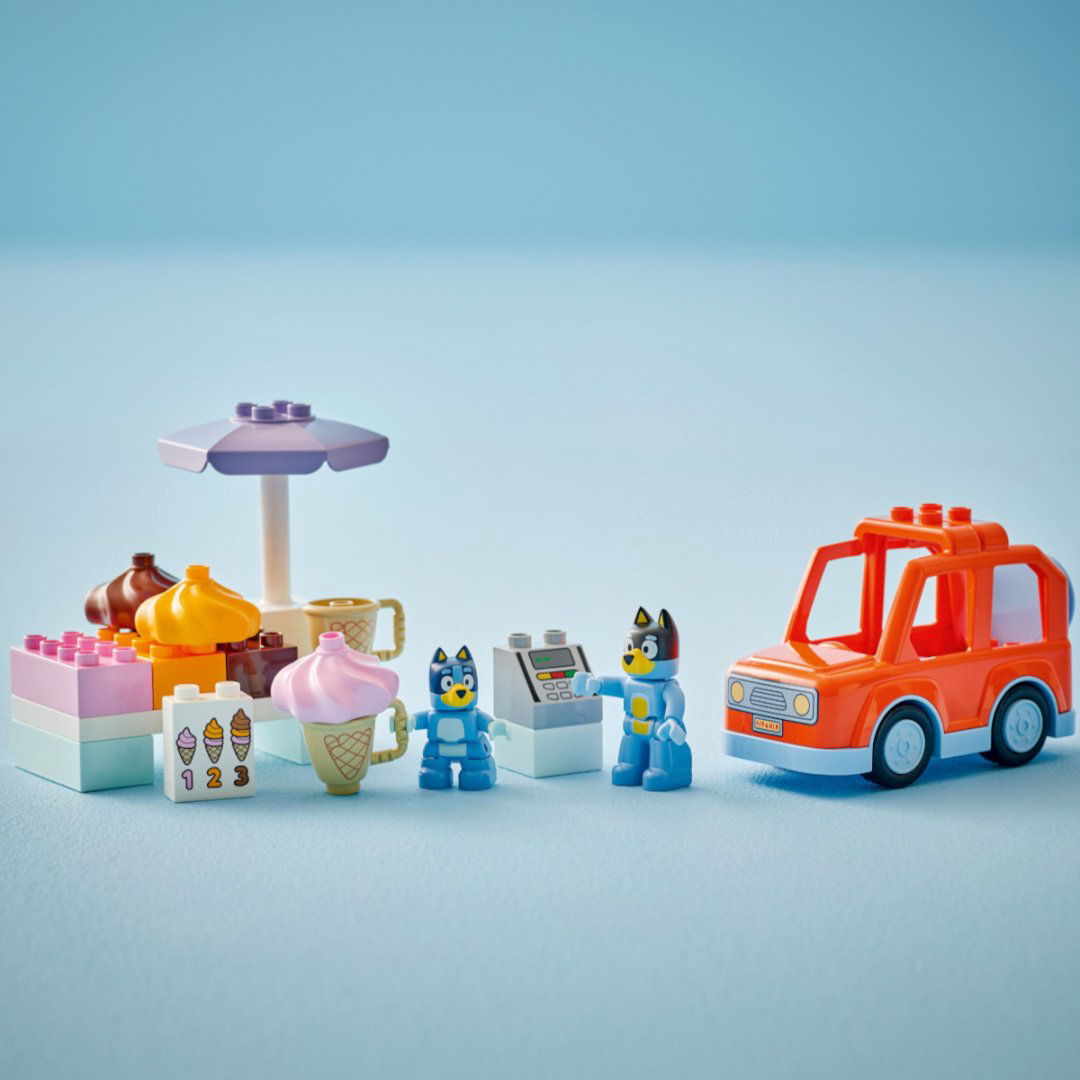 Конструктор LEGO Путешествие за мороженым с Bluey DUPLO, деталей 22 шт купить,NaN