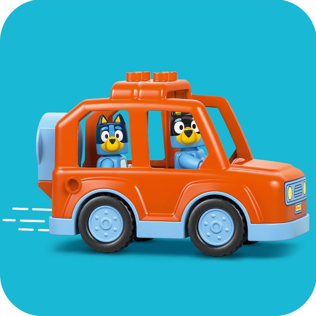 Конструктор LEGO Путешествие за мороженым с Bluey DUPLO, деталей 22 шт
