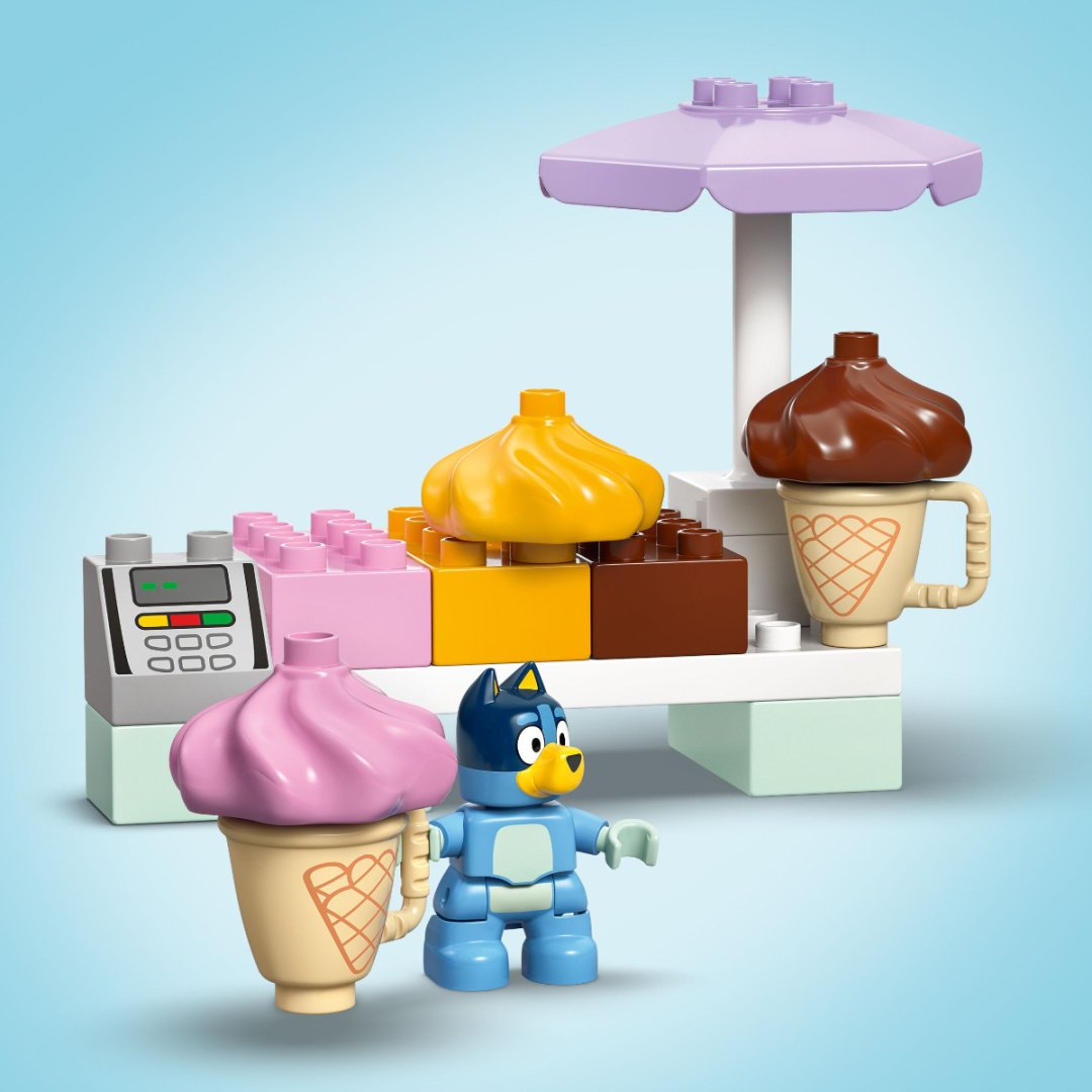 Конструктор LEGO Путешествие за мороженым с Bluey DUPLO, деталей 22 шт купить,NaN