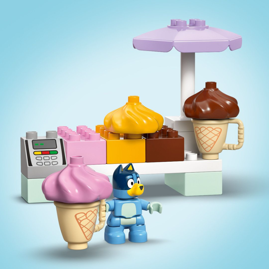 Конструктор LEGO Путешествие за мороженым с Bluey DUPLO, деталей 22 шт купить,NaN