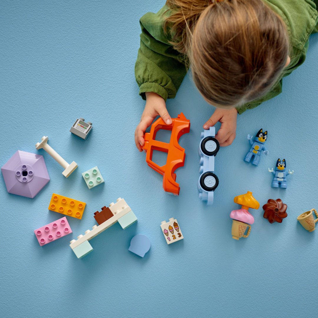 Конструктор LEGO Путешествие за мороженым с Bluey DUPLO, деталей 22 шт купить,NaN