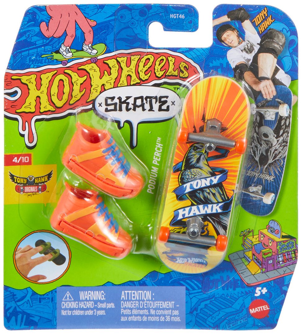 Фингерборд Hot Wheels JCF31 оранжевый
