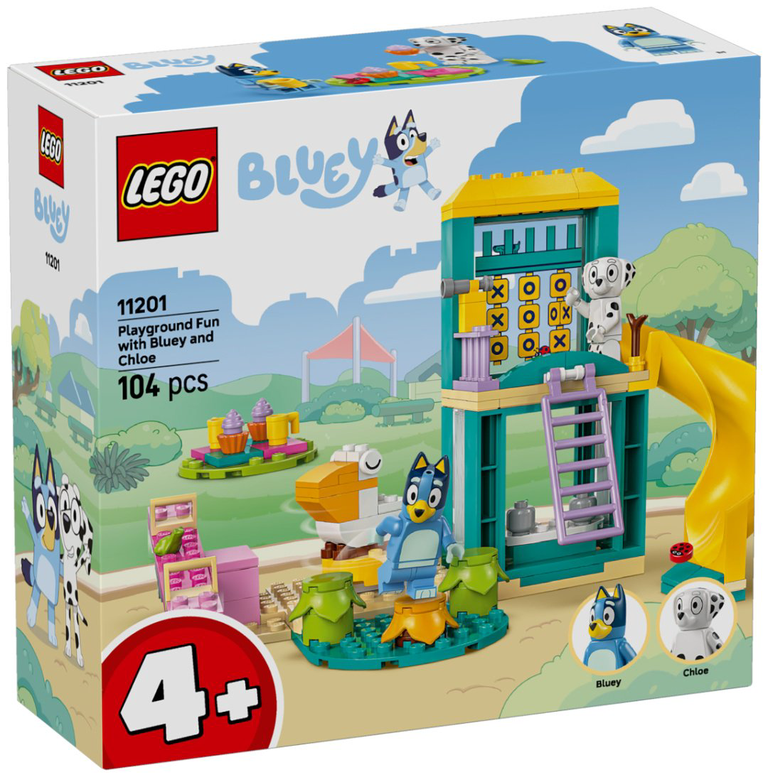 Конструктор LEGO Веселье на детской площадке с Блюи и Хлоей Bluey, деталей 104 шт купить,NaN