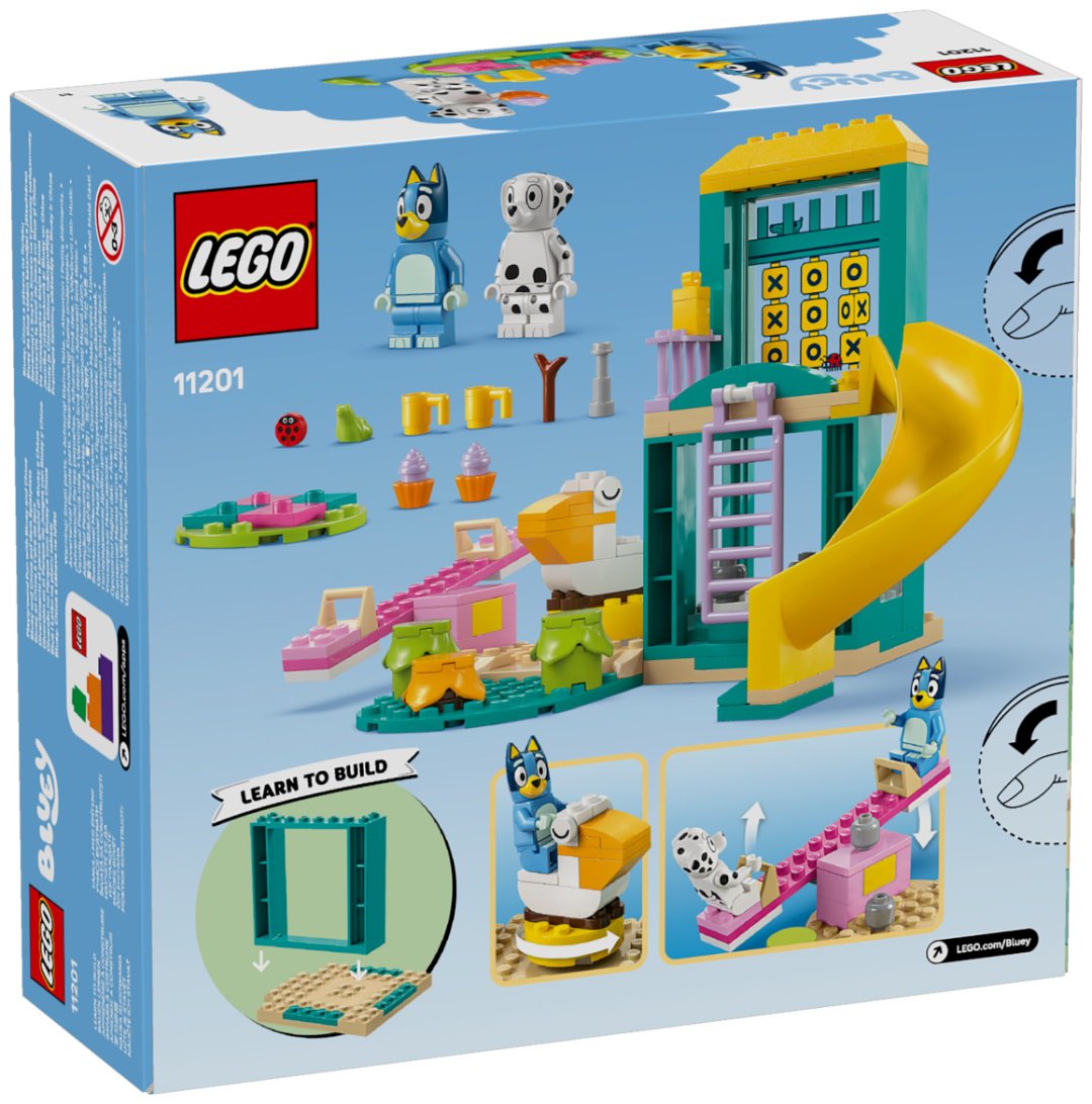Конструктор LEGO Веселье на детской площадке с Блюи и Хлоей Bluey, деталей 104 шт купить,NaN