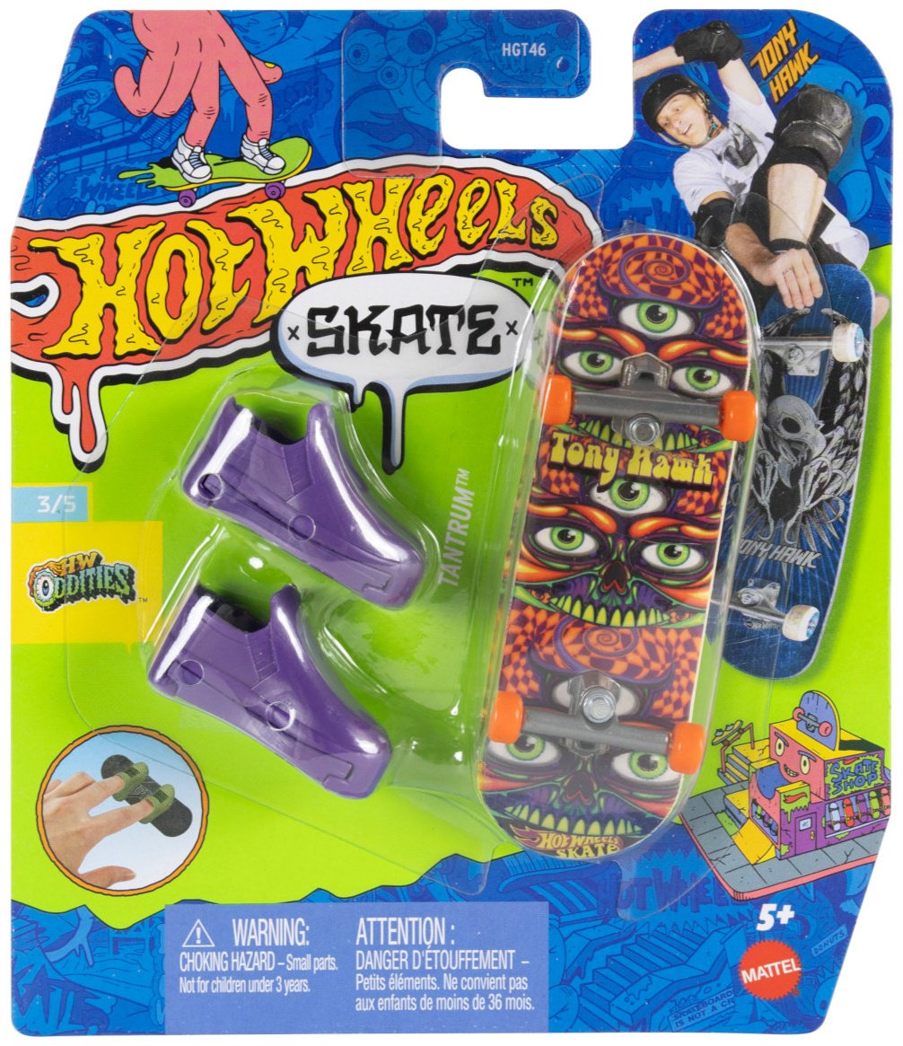 Фингерборд Hot Wheels JGL79 фиолетовый