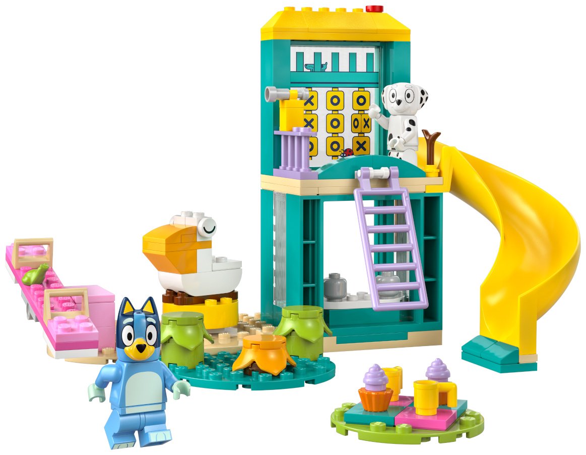 Конструктор LEGO Веселье на детской площадке с Блюи и Хлоей Bluey, деталей 104 шт купить,NaN