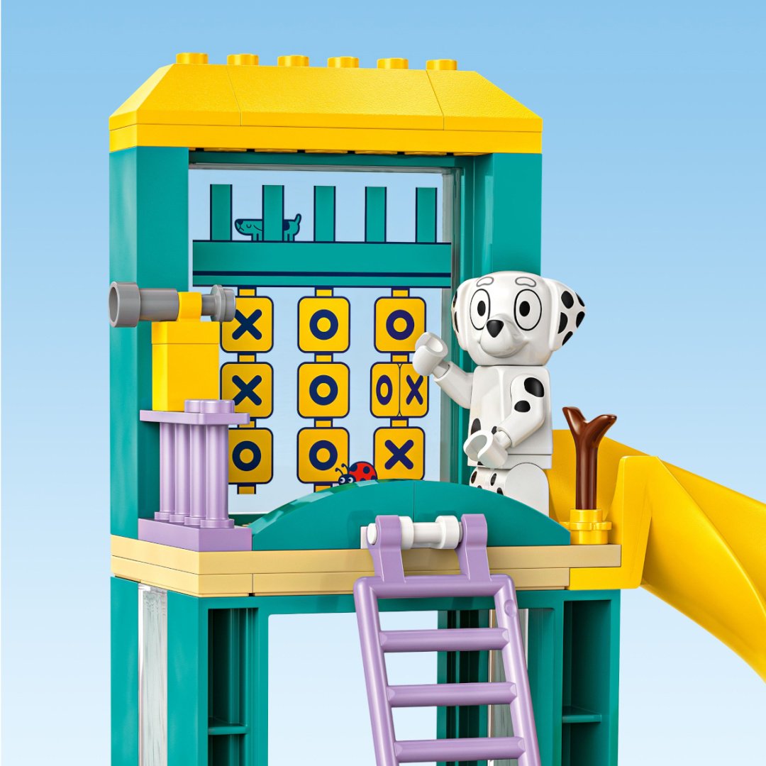 Конструктор LEGO Веселье на детской площадке с Блюи и Хлоей Bluey, деталей 104 шт купить,NaN