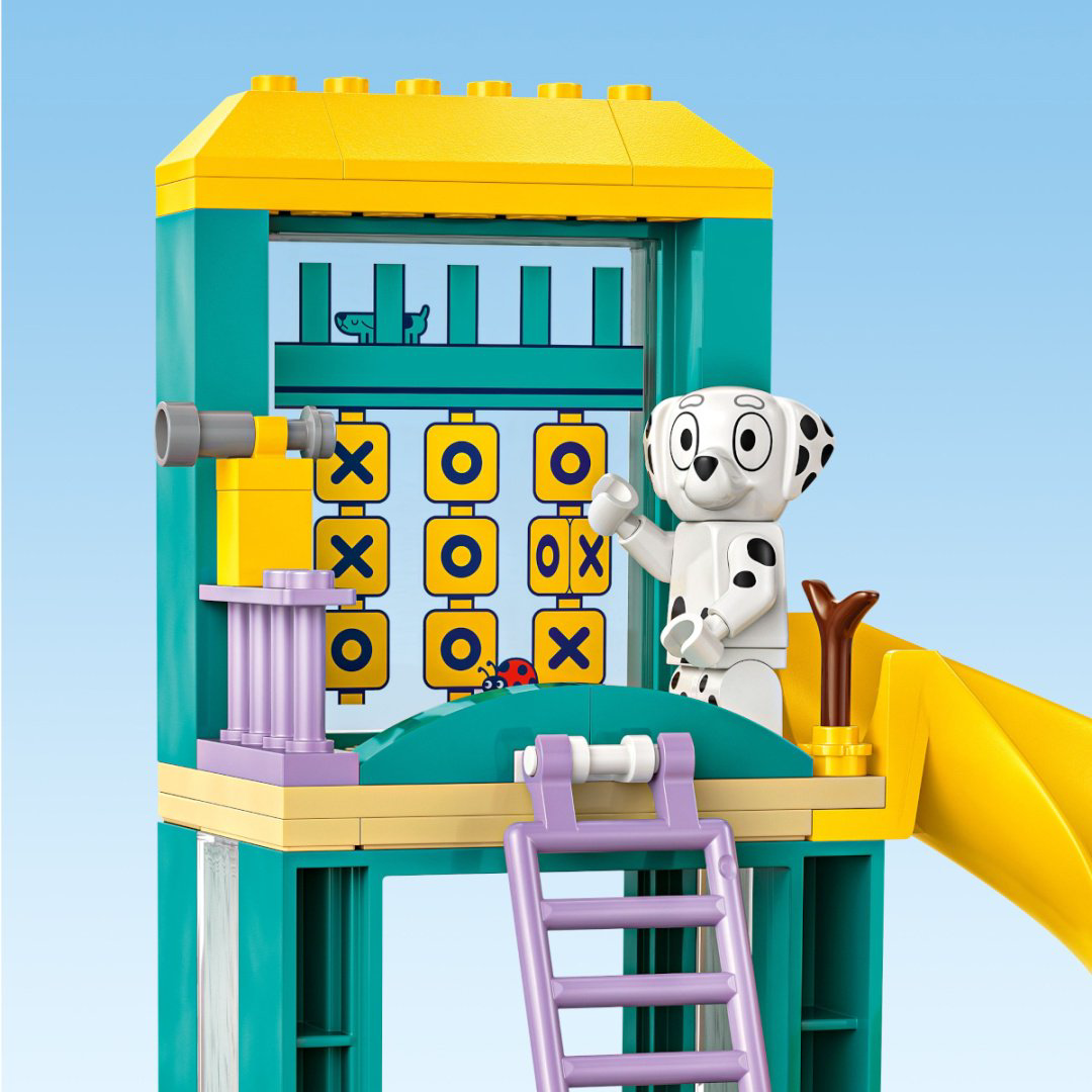 Конструктор LEGO Веселье на детской площадке с Блюи и Хлоей Bluey, деталей 104 шт купить,NaN