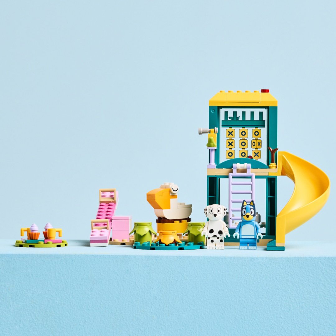 Конструктор LEGO Веселье на детской площадке с Блюи и Хлоей Bluey, деталей 104 шт купить,NaN