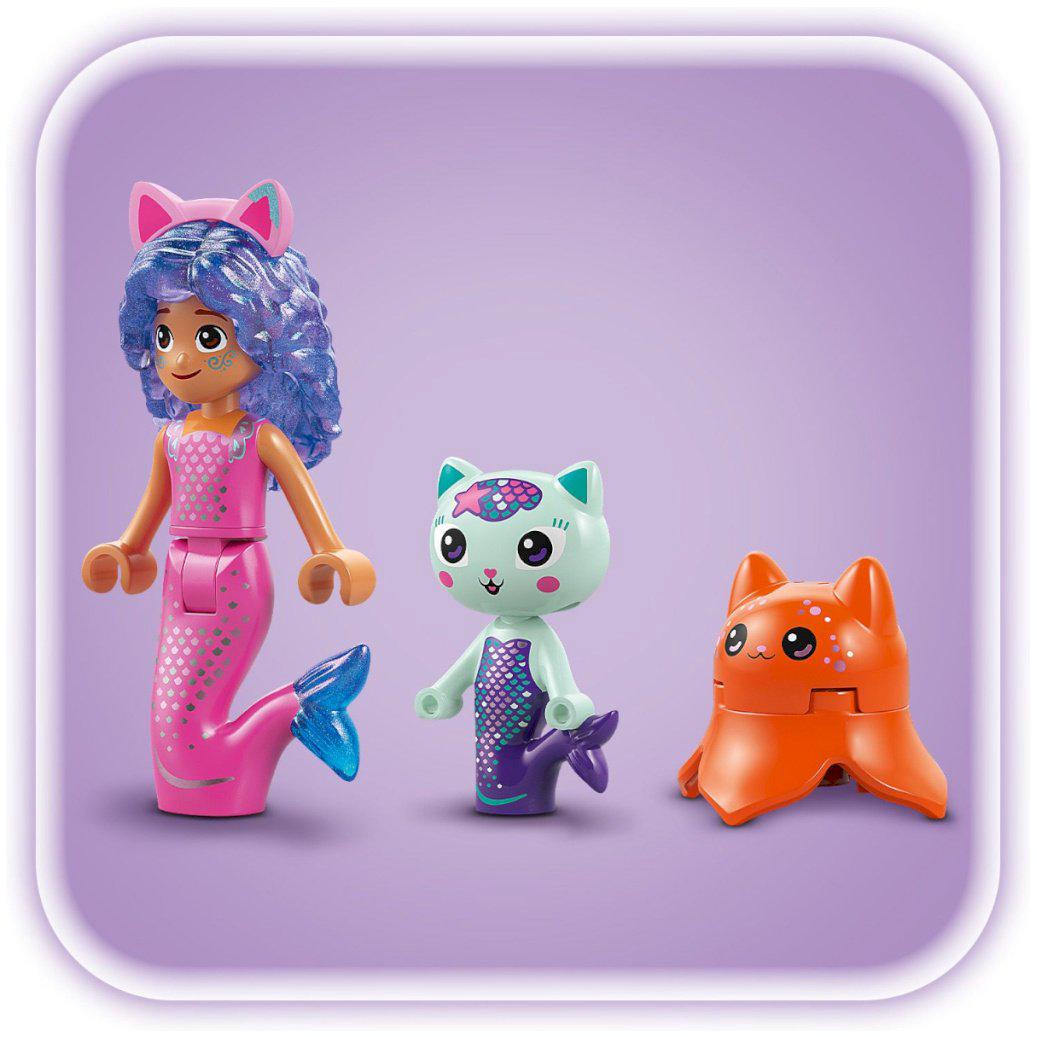 Конструктор LEGO Приключения русалочки Гэбби в аквариуме Gabby's Dollhouse, деталей 103 шт купить,NaN
