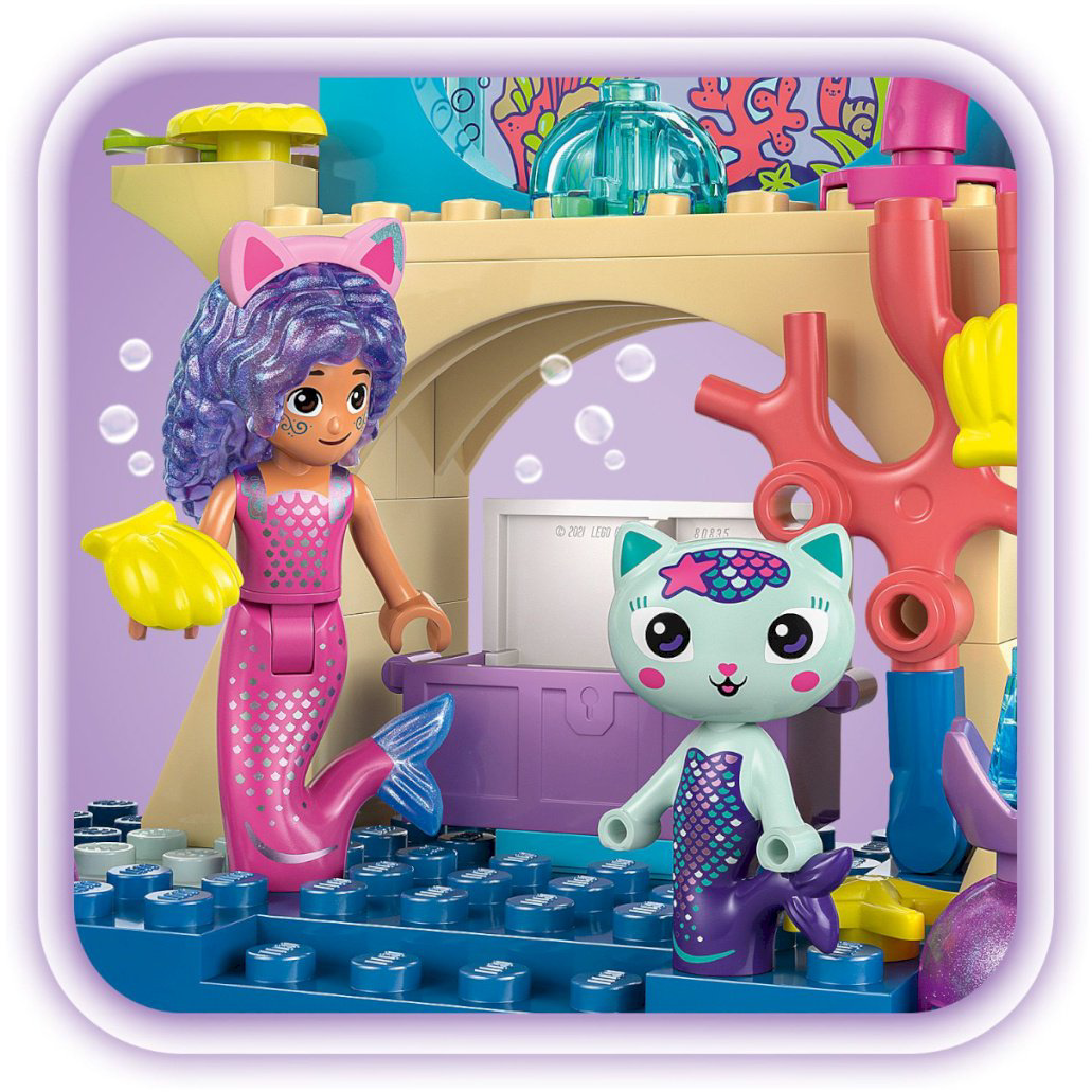 Конструктор LEGO Приключения русалочки Гэбби в аквариуме Gabby's Dollhouse, деталей 103 шт купить,NaN