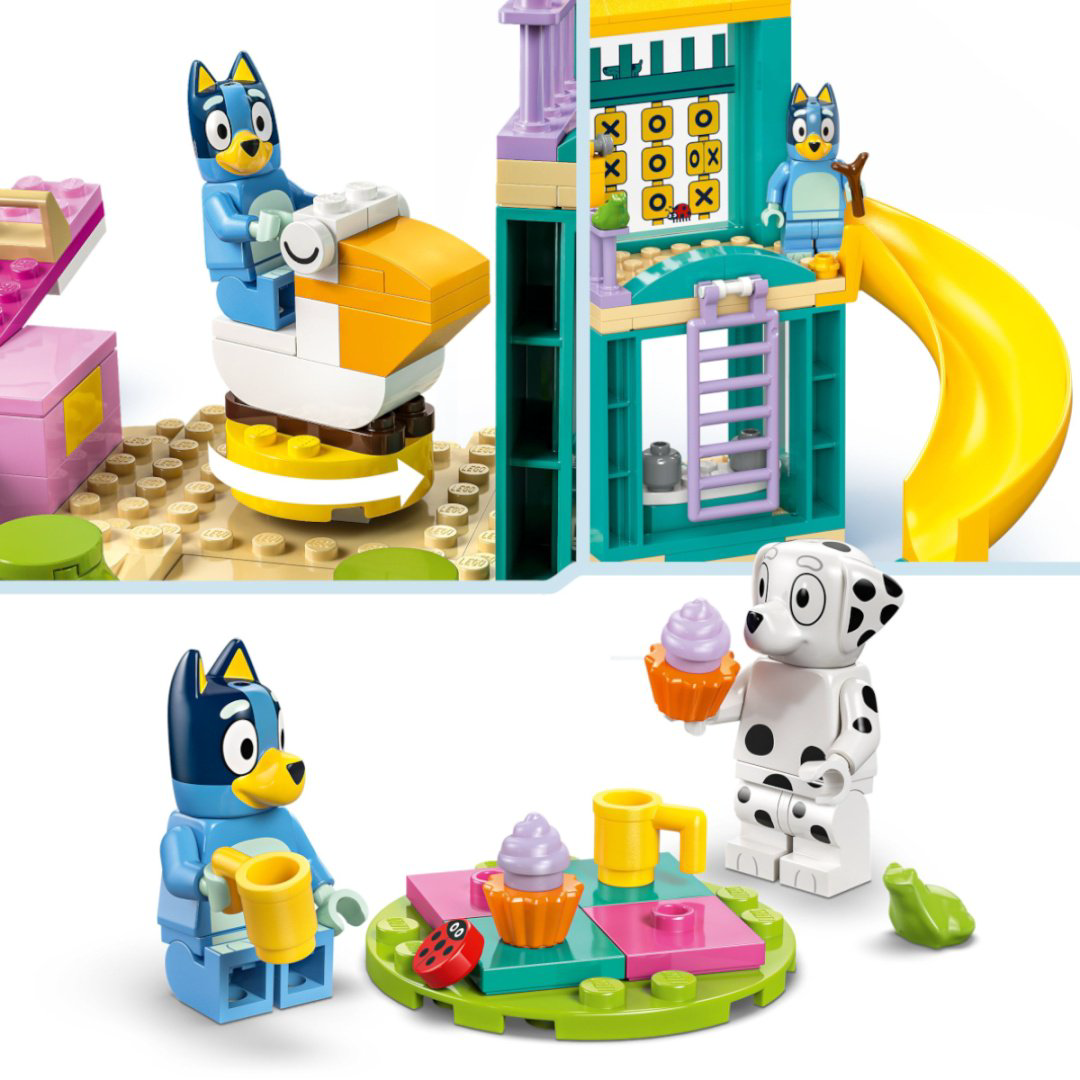 Конструктор LEGO Веселье на детской площадке с Блюи и Хлоей Bluey, деталей 104 шт купить,NaN