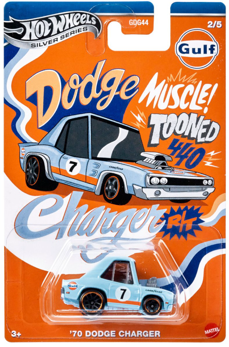 Легковая Hot Wheels Tooned '70 Dodge Charger голубой купить,NaN