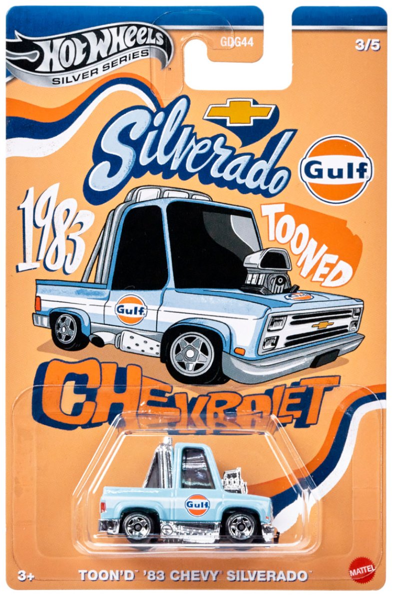 Легковая Hot Wheels Toon'd '83 Chevy Silverado голубой купить,NaN