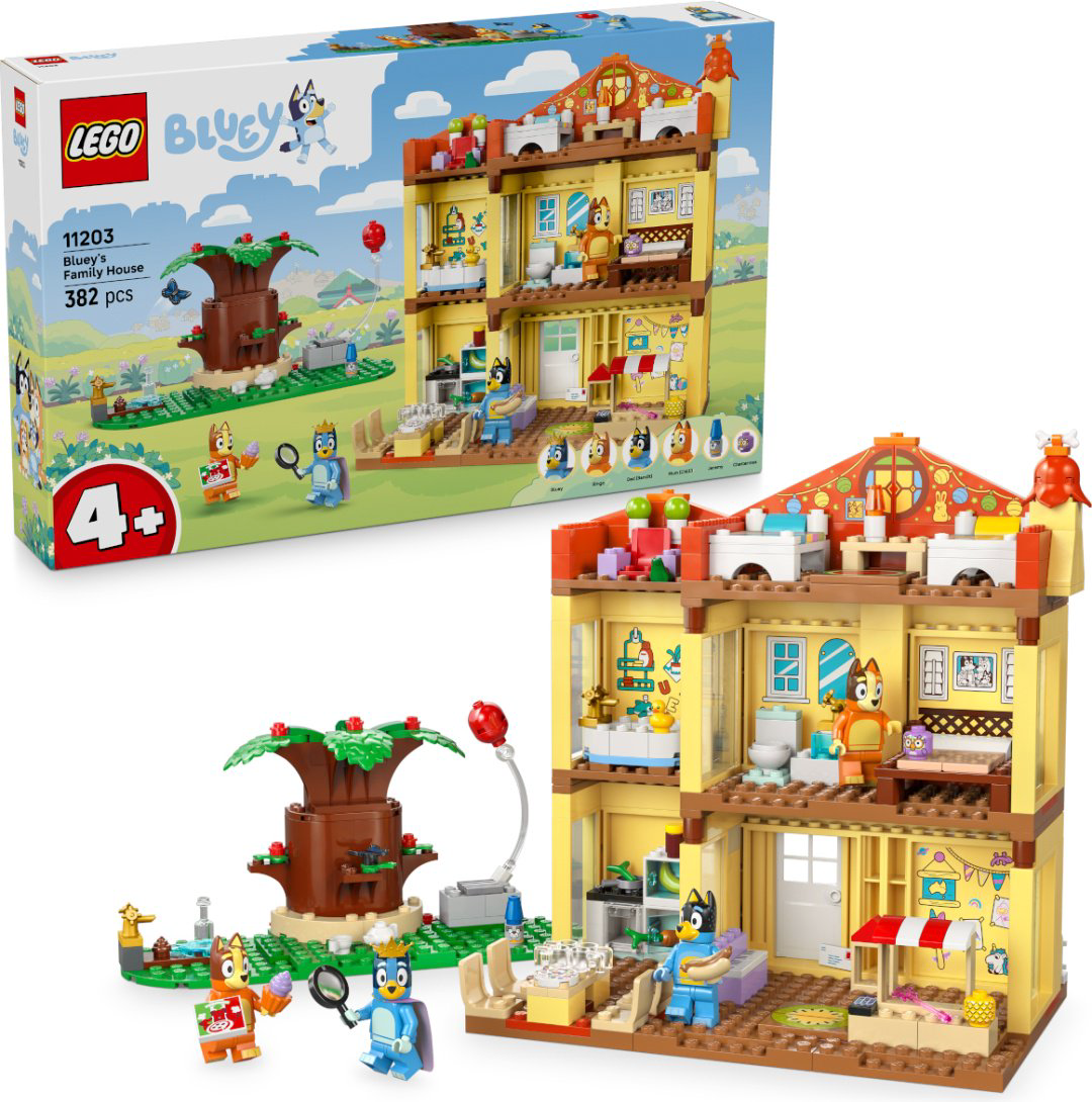 Конструктор LEGO Семейный дом Блюи Bluey, деталей 382 шт купить,NaN