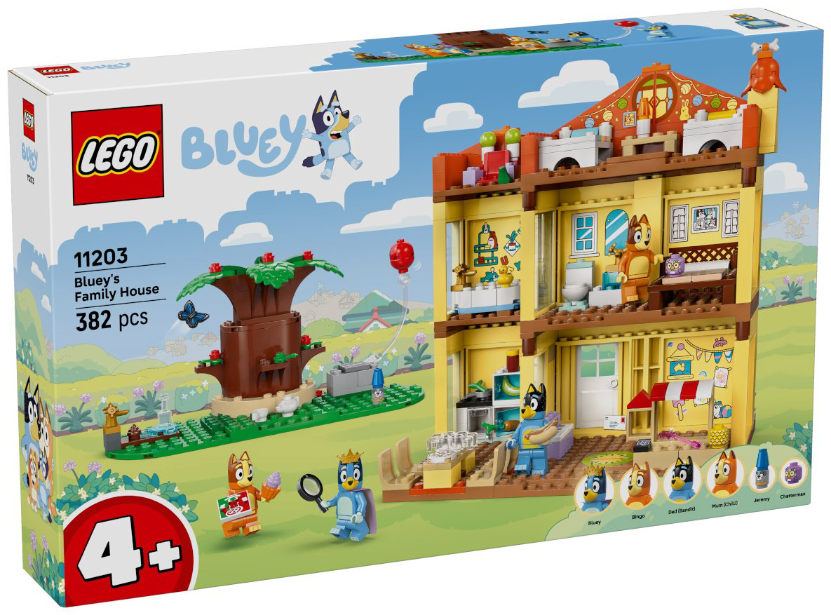 Конструктор LEGO Семейный дом Блюи Bluey, деталей 382 шт купить,NaN