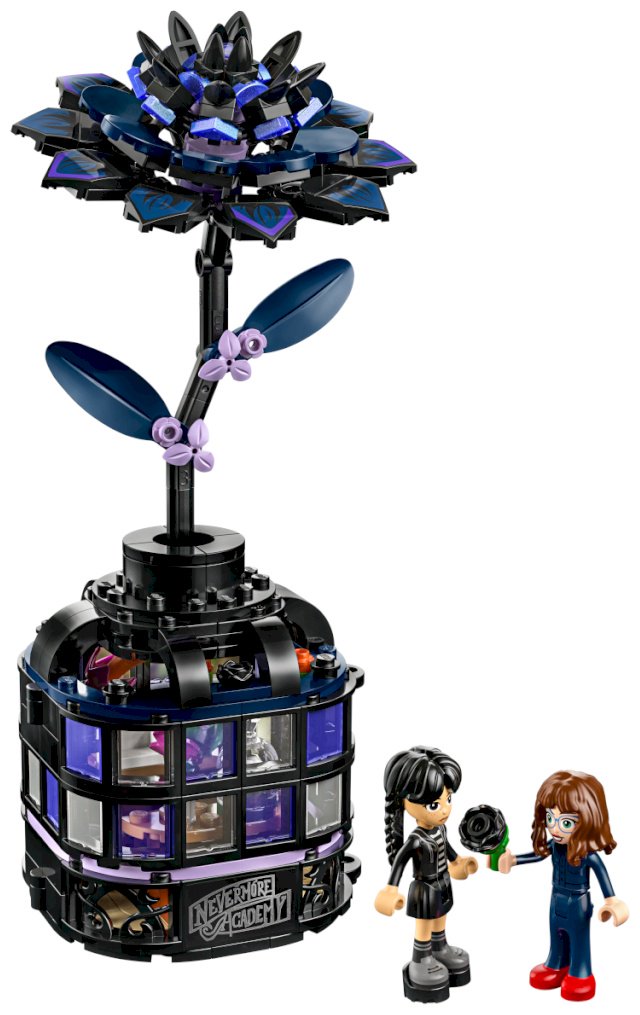 Конструктор LEGO Черная георгина Wednesday, деталей 358 шт купить,NaN