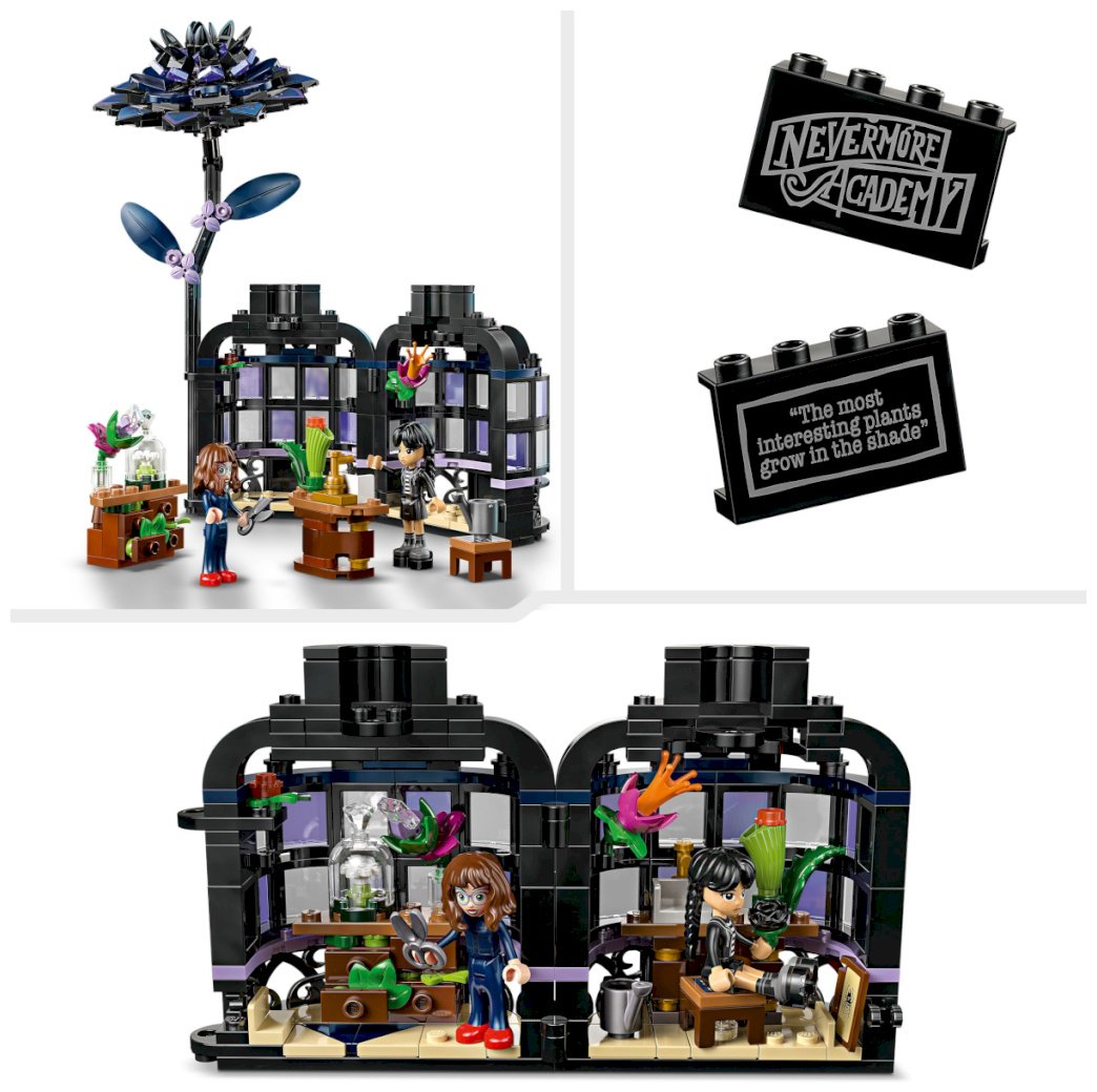 Конструктор LEGO Черная георгина Wednesday, деталей 358 шт купить,NaN