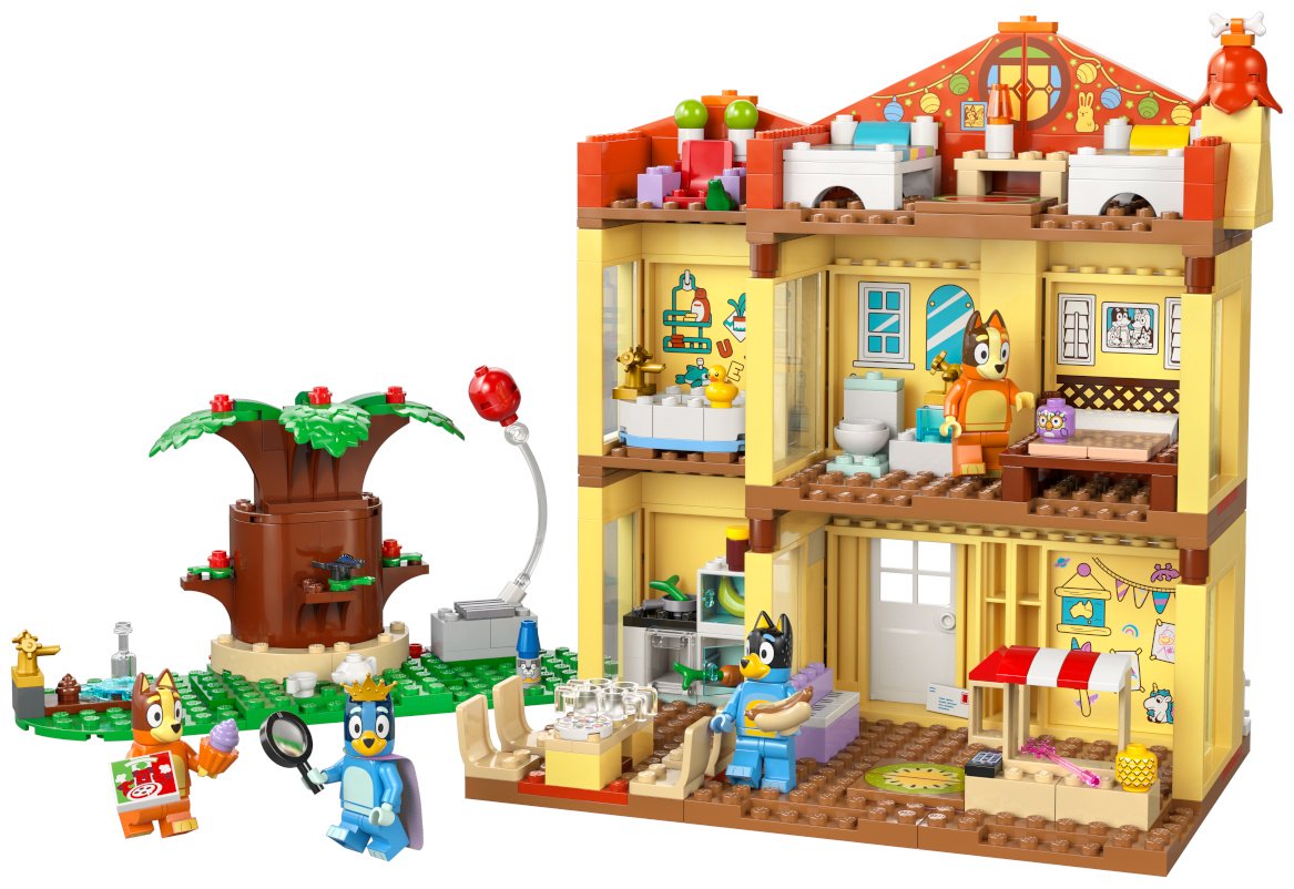 Конструктор LEGO Семейный дом Блюи Bluey, деталей 382 шт купить,NaN