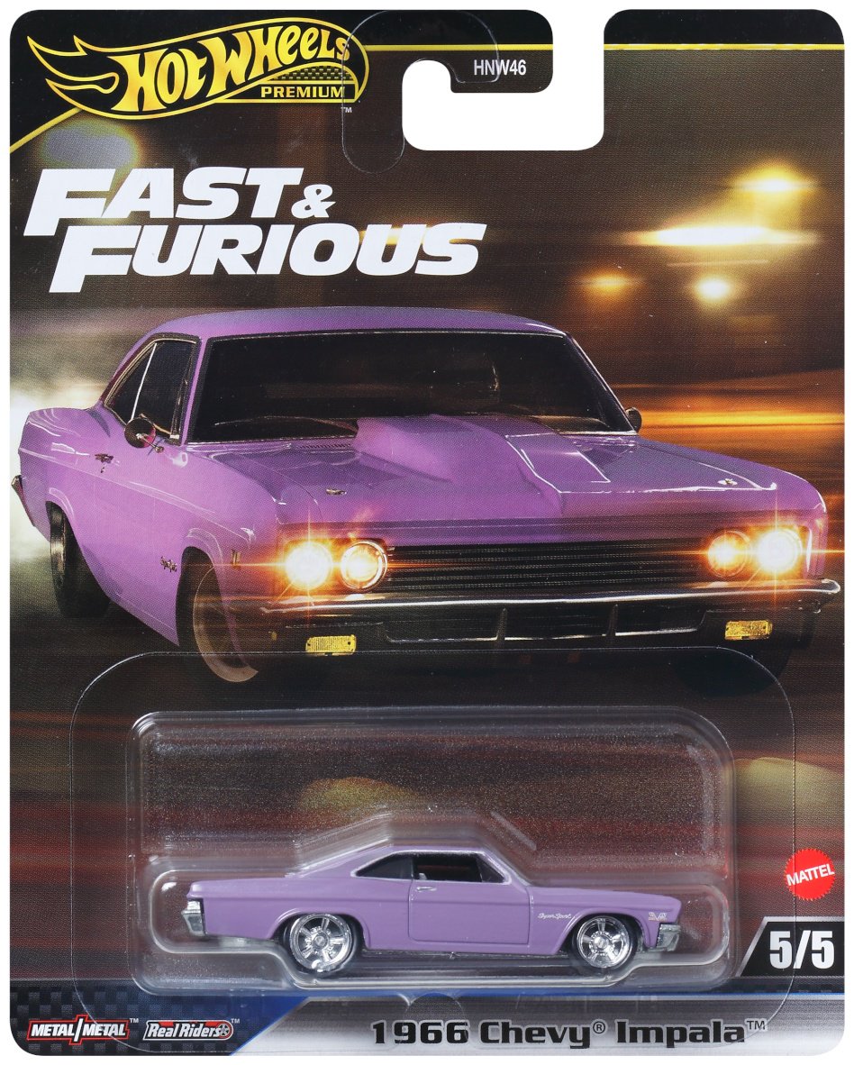 Легковая Hot Wheels 1966 Chevy Impala сиреневый купить,NaN