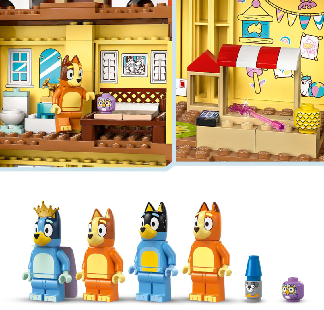 Конструктор LEGO Семейный дом Блюи Bluey, деталей 382 шт купить,NaN
