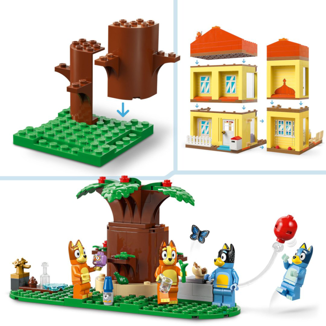 Конструктор LEGO Семейный дом Блюи Bluey, деталей 382 шт купить,NaN