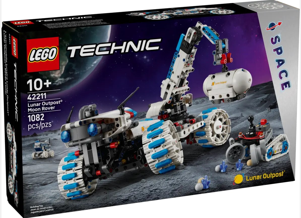 Конструктор LEGO TECHNIC, деталей 1082 шт