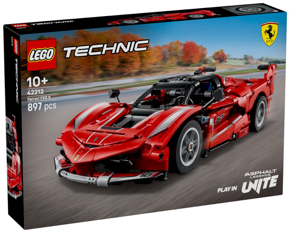 Конструктор LEGO Ferrari FXX K Technic, деталей 897 шт