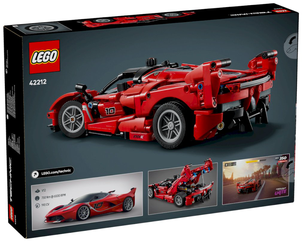 Конструктор LEGO Ferrari FXX K Technic, деталей 897 шт купить,51442
