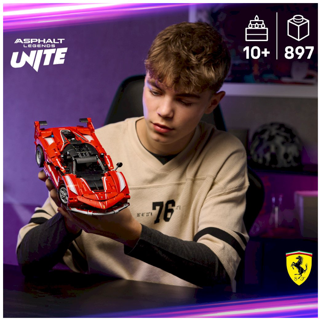 Конструктор LEGO Ferrari FXX K Technic, деталей 897 шт купить,51442