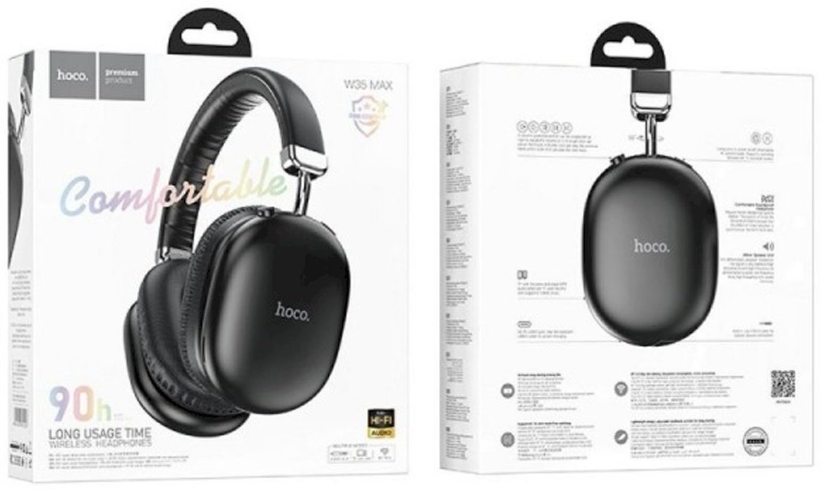 Наушники Hoco W35 MAX черный купить,18000