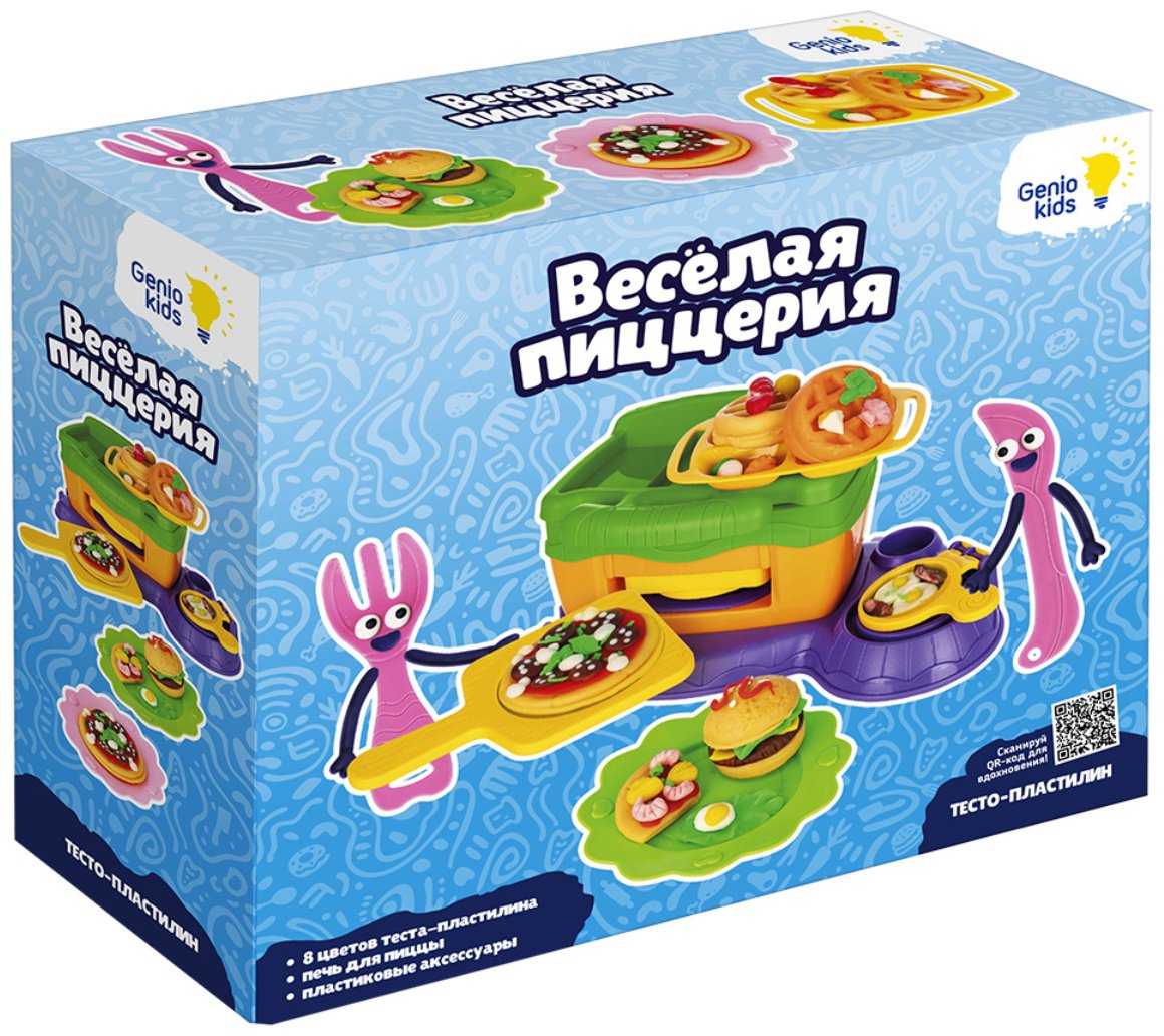 Genio Kids-Art TA2103 тесто для лепки количество цветов: 8 шт
