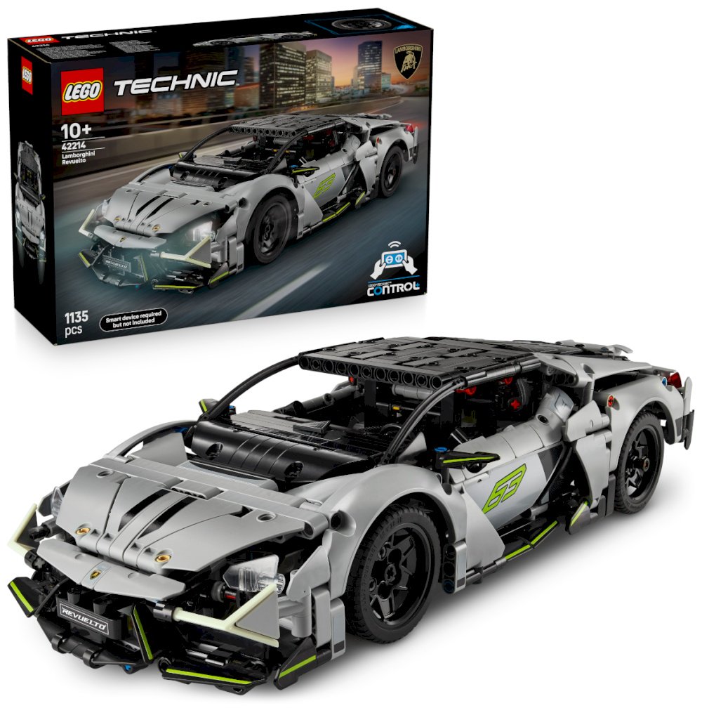Конструктор LEGO Суперкар Lamborghini Revuelto Technic, деталей 1135 шт купить,NaN