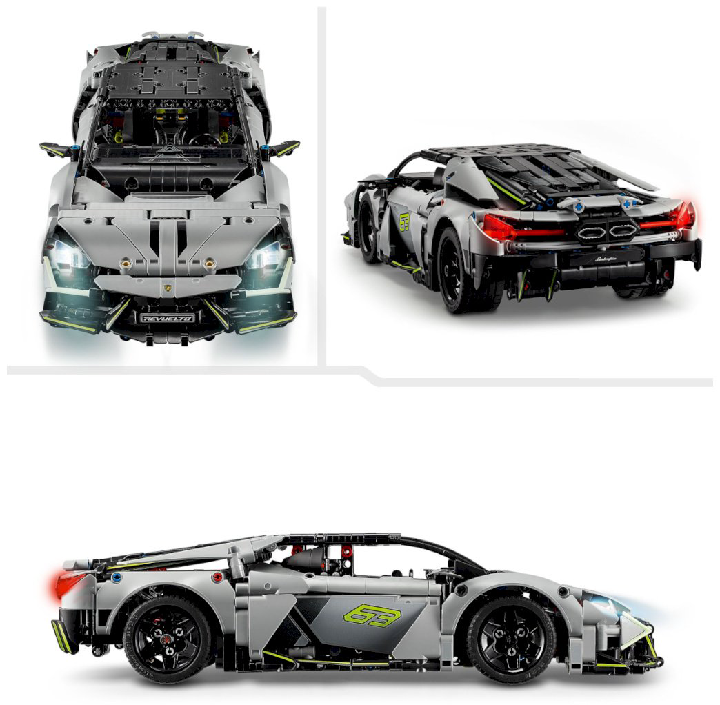 Конструктор LEGO Суперкар Lamborghini Revuelto Technic, деталей 1135 шт купить,NaN