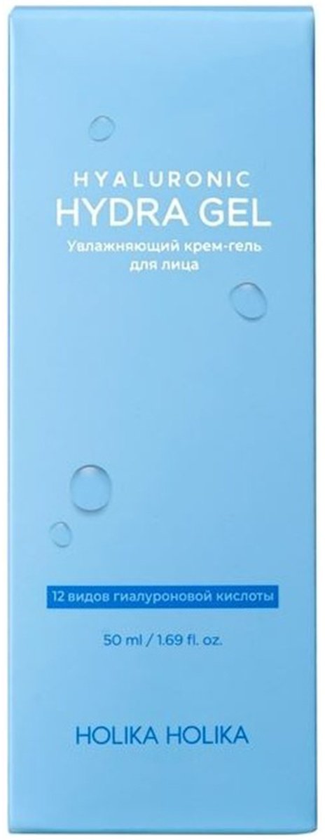 Holika Holika крем-гель Hyaluronic Hydra Gel для лица 50 мл купить,NaN