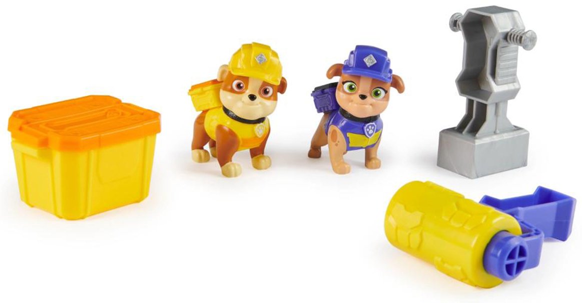 Набор PAW Patrol Крепыш и Микс с кинетич. песком купить,0