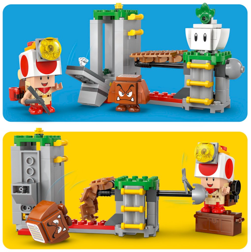 Конструктор LEGO Лагерь капитана Тоада Super Mario, деталей 159 шт купить,NaN
