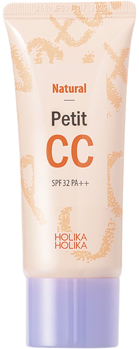 Holika Holika крем теплый подтон Petit CC Natural SPF 32 PA++ для лица 30 мл купить,NaN