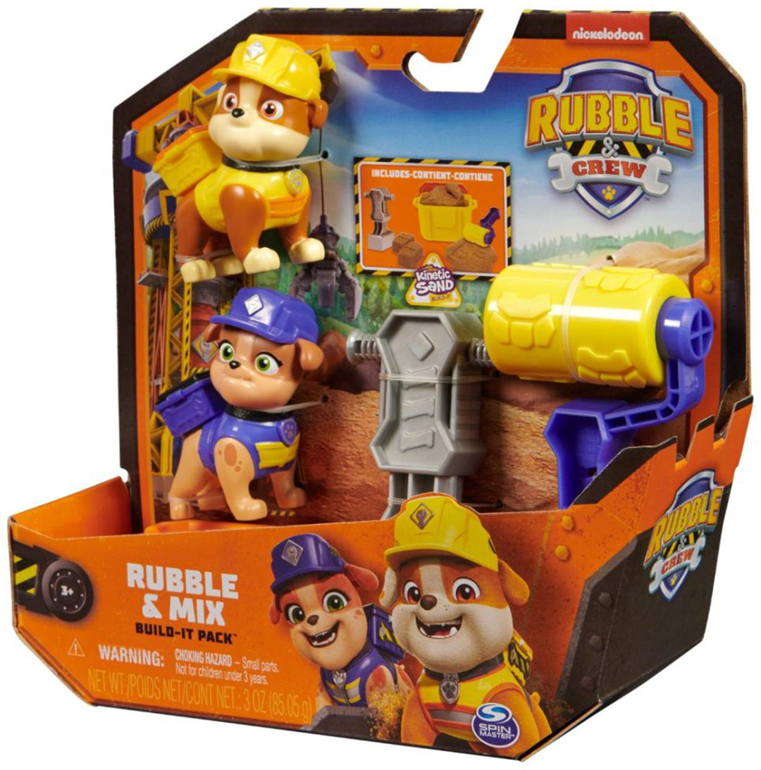 Набор PAW Patrol Крепыш и Микс с кинетич. песком купить,NaN