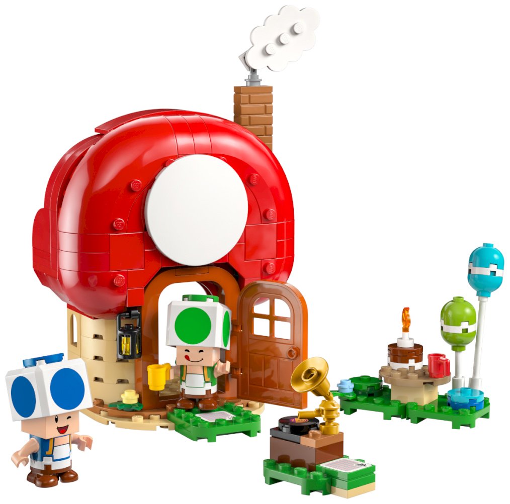 Конструктор LEGO Вечеринка в доме Жабы Super Mario, деталей 276 шт купить,NaN