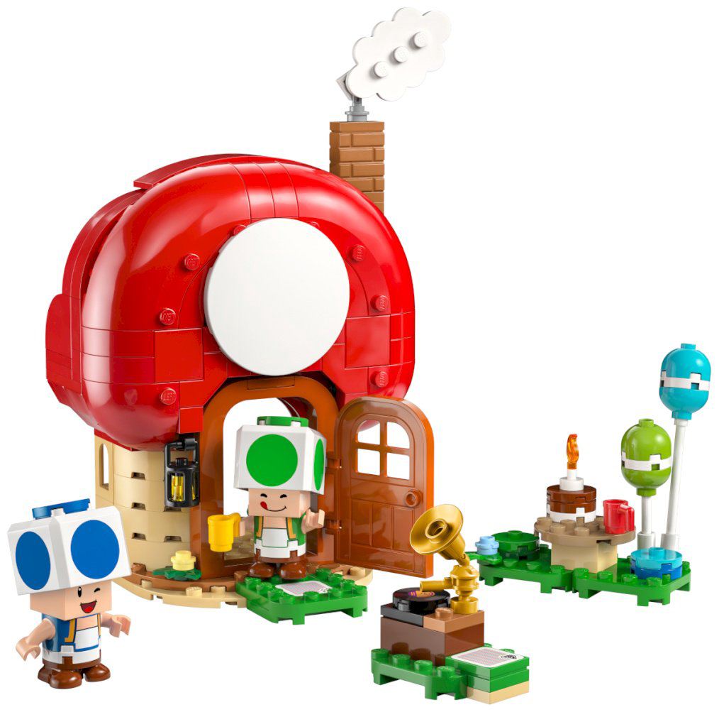 Конструктор LEGO Вечеринка в доме Жабы Super Mario, деталей 276 шт купить,NaN