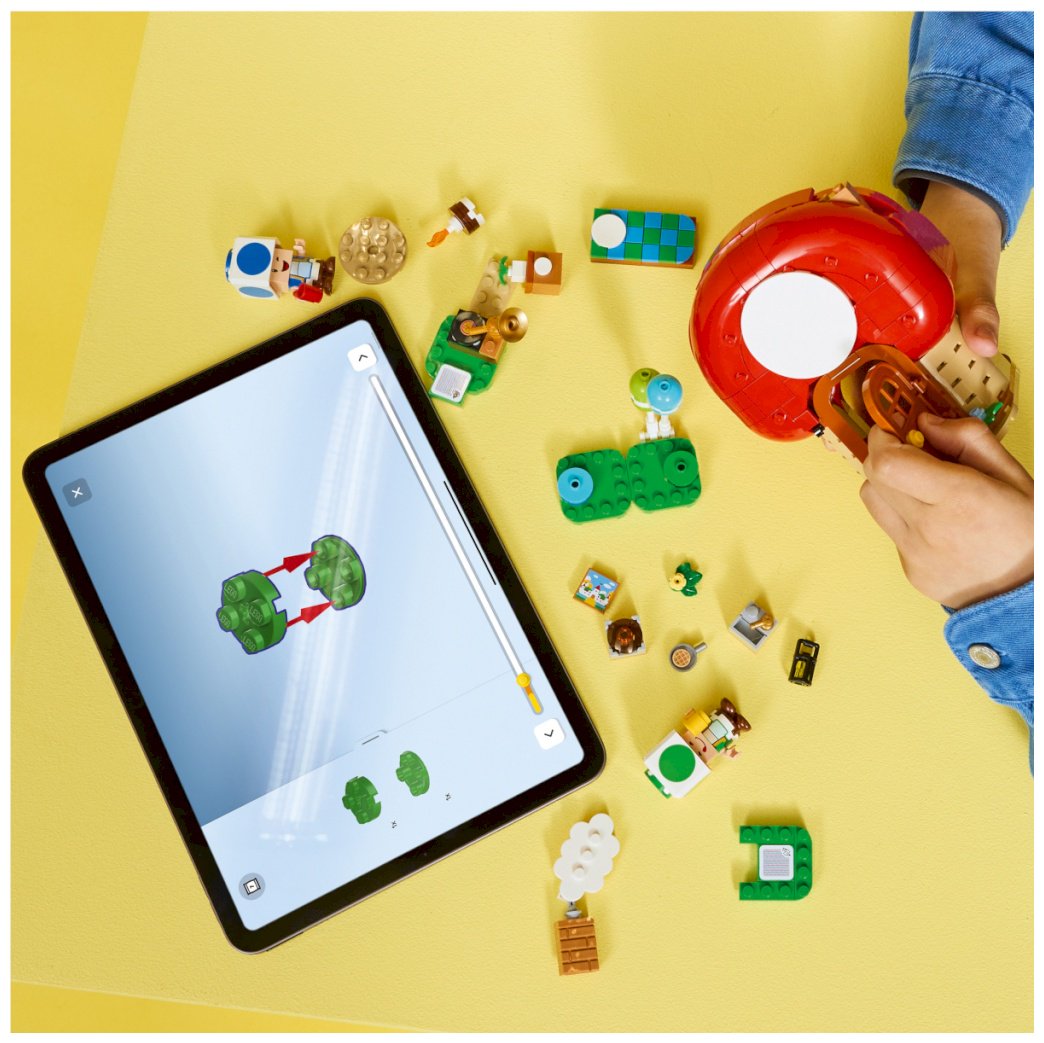 Конструктор LEGO Вечеринка в доме Жабы Super Mario, деталей 276 шт купить,NaN