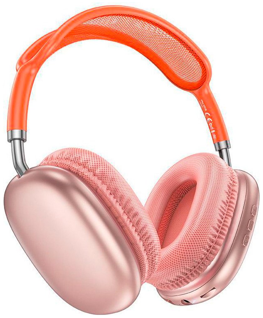 Наушники Borofone BO22 Plus Elegant BT розовый купить,NaN