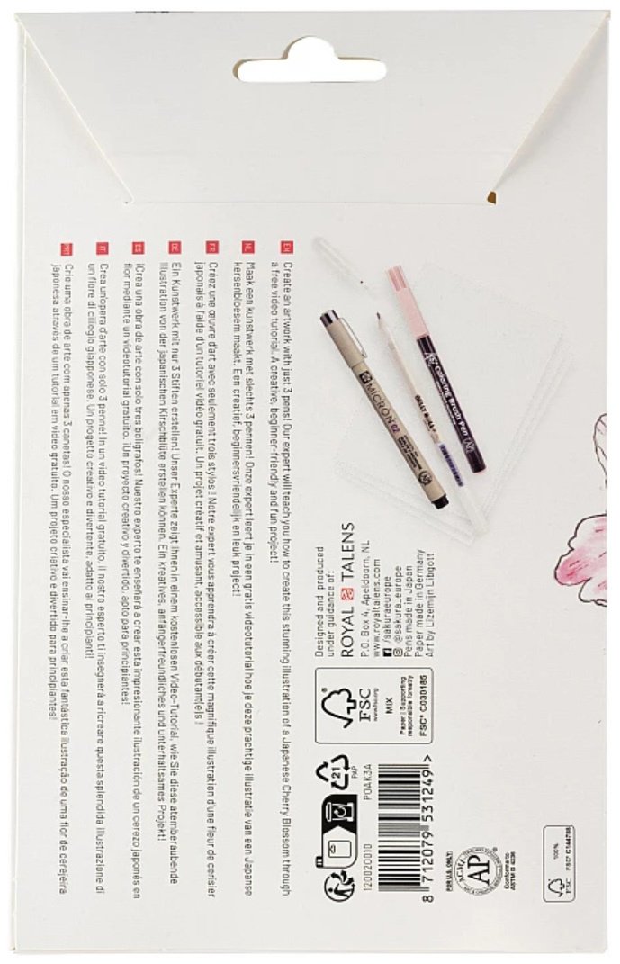 Художественный набор Sakura POAK3A для скетчинга и дизайна купить,NaN