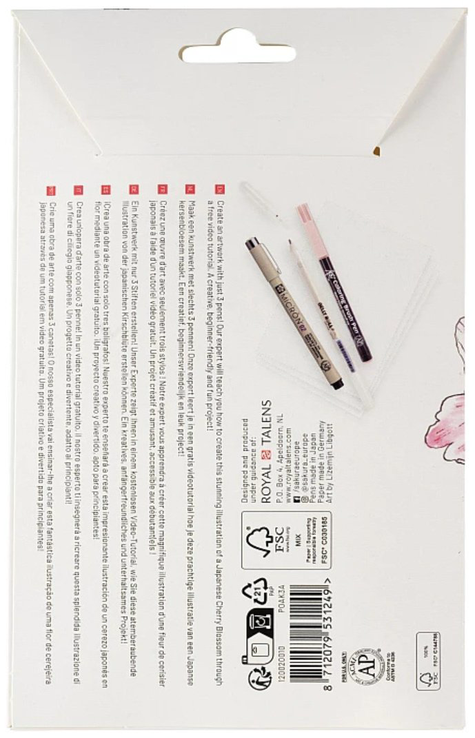 Художественный набор Sakura POAK3A для скетчинга и дизайна купить,NaN