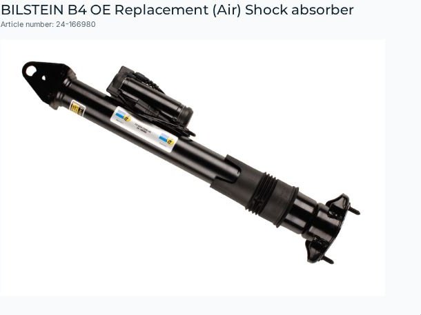 Амортизатор Bilstein задний 24-166980 1 шт купить,NaN